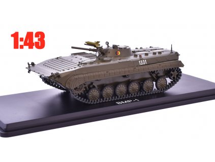 BMP-1 tank 1:43 - Premium ClassiXXs časopis s modelem  BMP-1 tank - kovový model tanku