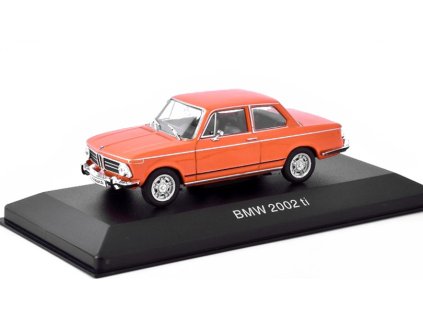 BMW 2002 ti 1969 1:43 - Atlas časopis s modelem  BMW 2002ti 1969 - kovový model auta