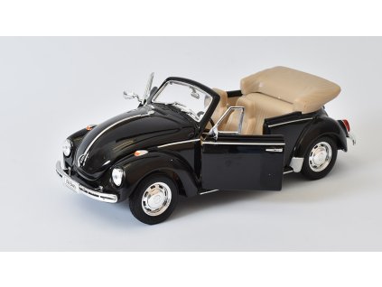 Volkswagen Beetle Cabriolet Open 1:24 - Welly  VW Beetle Cabrio - kovový model