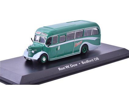 Bedford OB Ron W.Drew 1:72 - Atlas časopis s modelem  Bedford OB Ron W.Drew  - kovový model autobusu