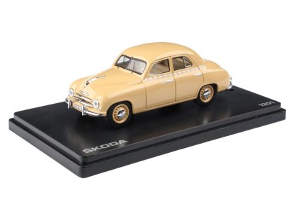 Škoda 1201 Taxi 1956 1:43 - Abrex  Škoda 1201 sedan Taxi - kovový model auta