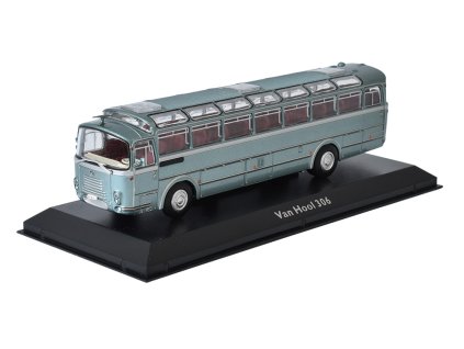 Van Hool 306 1958 1:72 - Atlas časopis s modelem  Van Hool 306 - kovový model autobusu