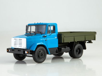 ZIL-4333 1:43 časopis s modelem - Legendární náklaďáky SSSR #16  ZIL-4333 - kovový model auta