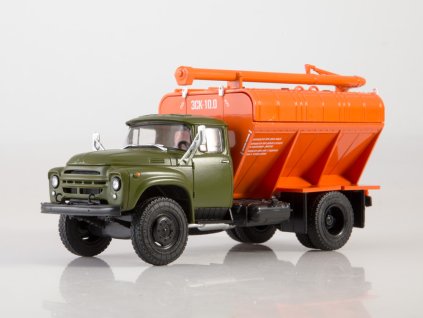 ZIL-130 ZSK-10 1:43 časopis s modelem - Legendární náklaďáky SSSR #15  ZIL 130 ZSK-10 - kovový model auta