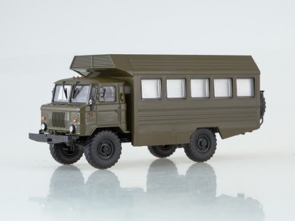 GAZ-66 KSP-2001 1:43 - Avtoistoria  GAZ 66 KSP 2001 - kovový model