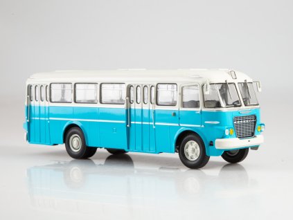 Ikarus-620 autobus 1:43 Naše autobusy časopis s modelem #13 BAZAROVÉ ZBOŽÍ  Ikarus 620 - kovový mode