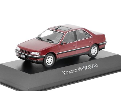 Peugeot 405 SR 1993 143 časopis s modelem (1)