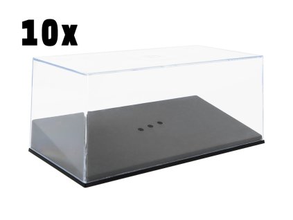 Vitrínková krabička na modely 143 15x7,8x6,4 cm Čirý Kryt a Podlážka 10x