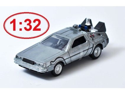 DeLorean Back to the future II 1:32 - Jada Toys  De Lorean Back to the future II - model auta 1/32