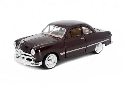 Ford Coupe 1949 1:24 - MOTORMAX  Ford Coupe 1949 - kovový model auta