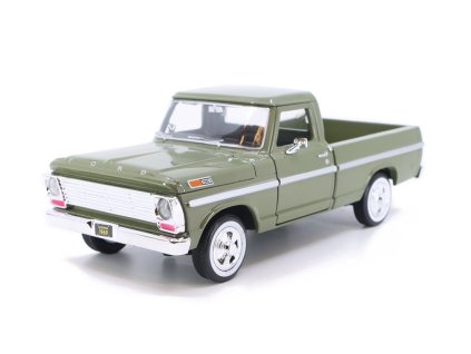 Ford F-100 Pick-Up - 1969 1:24 - MOTORMAX  Ford F-100 Pick Up - 1969- kovový model auta