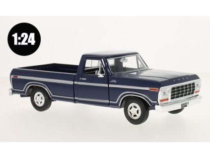 Ford F-150 customs - 1979 1:24 - MOTORMAX  Ford F-150 customs - 1979 - kovový model auta