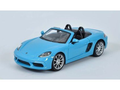 Porsche 718 Boxter Spider - 1:24 Bburago  Porsche 718 Boxter - kovový model