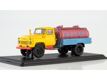 GAZ-53 ACPT-3,3 Mléko 1:43 - SSM  GAZ 53 - kovový model auta