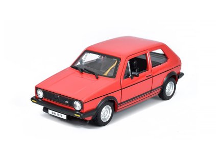 Volkswagen Golf MkI GTI 1979 - 1:24 Bburago  VW Golf Mk 1 GTI - kovový model auta