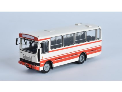 Jelcz 080 1:72 - Kultovní autobusy minulé éry časopis s modelem  Jelcz 080 - kovový model