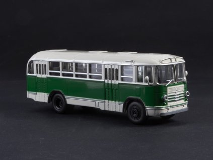 ZIL-158 autobus 1:43 Naše autobusy časopis s modelem #11 BAZAROVÉ ZBOŽÍ  ZIL 158 - kovový model autobusu