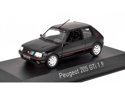 Peugeot 205 1.9 GTi 1992 1:43 - NOREV  Peugeot 205 1,9 GTI 1992 - kovový model auta