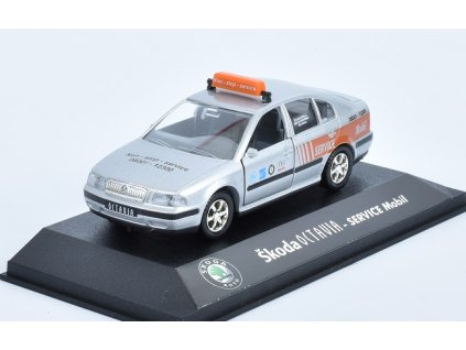 Škoda Octavia I SERVICE Mobil 1:43 - KADEN  Škoda Octavia 1 liftback - kovový model auta