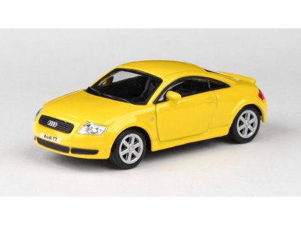 AUDI TT Coupe - Yellow  1:43 - Cararama  AUDI TT Coupe  - kovový model auta