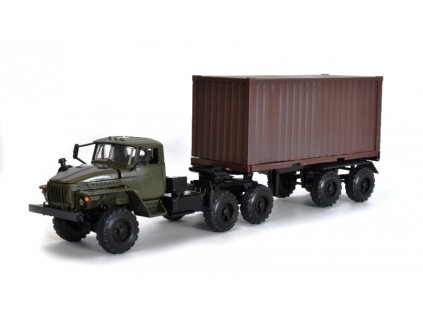 URAL-44202 1:43 - Elekon  URAL 43202 - kovový model