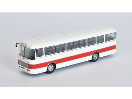 Ikarus 556 1:72 - Kultovní autobusy minulé éry časopis s modelem #33  Ikarus-556 autobus - kovový model  autobusu