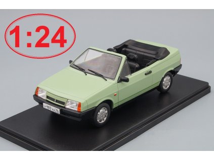 VAZ-2108 LADA NATASHA 1:24 - Hachette časopis s modelem  VAZ 2108 cabrio LADA Natasha - kovový model auta