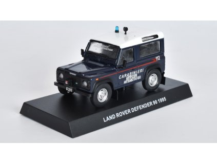 Land Rover Defender Carabinieri Artificieri 1:43 - DeAgostini časopis s modelem  Land Rover Defender Carabinieri Artificieri  - kovový model