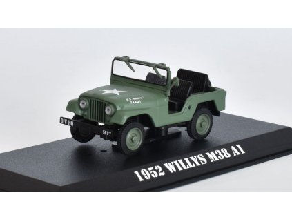 Jeep Willys M38 A1 1952 1:43 GreenLight  Jeep Willys M38 A1 - kovový model auta