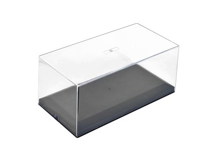 Vitrínková krabička na modely 1:18 - 30,5x16x13,5 cm  Plastový box na modely 1/18