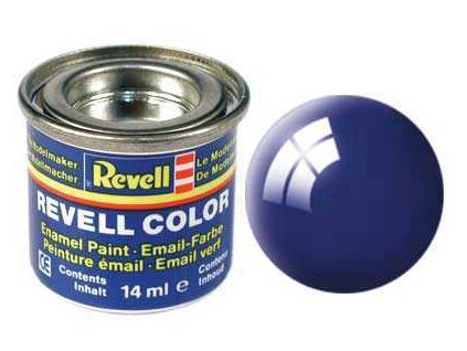 Barva Revell emailová lesklá ultramarínová modrá (ultramarine-blue gloss)  Barva Revell emailová lesklá ultramarínová modrá (ultramarine-blue gloss)