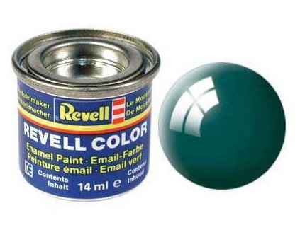 Barva Revell emailová lesklá zelenomodrá (sea green gloss)  Barva Revell emailová lesklá zelenomodrá (sea green gloss)