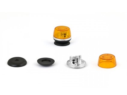 Maják Tesla VMM 012/024 - oranžový - stavebnice - CAL 1:43  Maják Tesla VMM 012/024