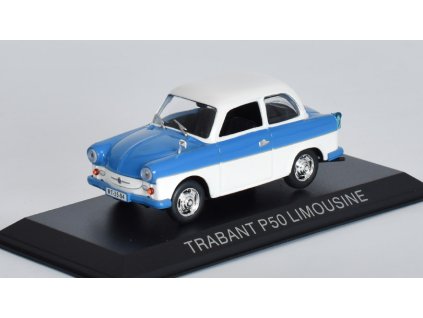 Trabant P50 Limousine 1:43 - Legendární automobily minulé éry časopis s modelem #90  Trabant-P50 Limousine - kovový model auta