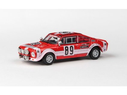 Škoda 200 RS #89 rally Šumava 1975 1:43 - Foxtoys  Škoda 200RS No.89 1975 - kovový model auta