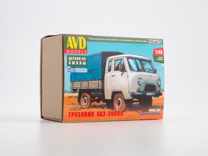 UAZ-39095 - 1:43 AVD  UAZ 39095 - stavebnice AVD