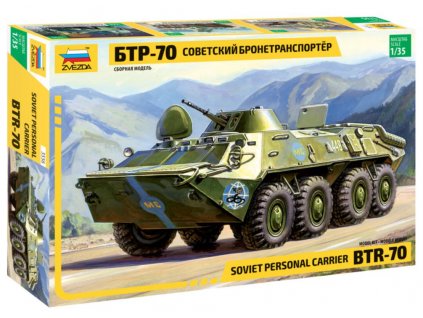 BTR-70 1:35 Zvezda - stavebnice  BTR-70 - modelKIT