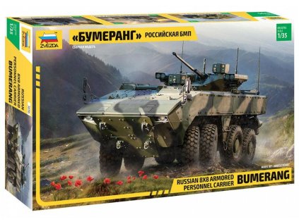BMP "Bumerang" 1:35 Zvezda - stavebnice  BMP Bumerang 1:35 Zvezda - ModelKIT