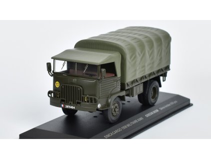 Simca Cargo Militaire Kaki 1956 1:43 - ODEON  SIMCA CARGO MILITAIRE KAKI 1956 - kovový model auta