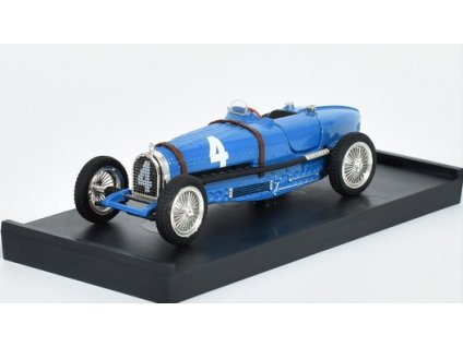 Bugatti - F1 TIPO 59 #4 Winner Belgium GP 1934 Rene Dreyfus 1:43 - Brumm  BUGATTI F1 TIPO 59 N4 Winner Belgium GP 1934 - kovový model auta