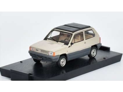 Fiat Panda Closed Roof 1981 1:43 - Brumm  Fiat Panda Tetto Apribile Chiusa Closed Roof 1981 - kovový model auta