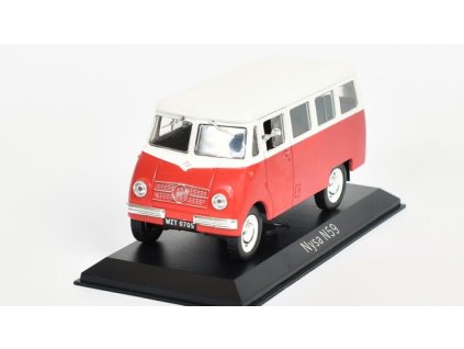 Nysa N59 1:43 - Legendární automobily minulé éry časopis s modelem #115  NYSA N 59 - kovový model auta