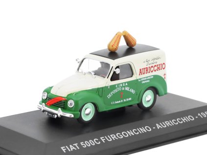 Fiat 500C Auricchio 1951 143 časopis s modelem (2)