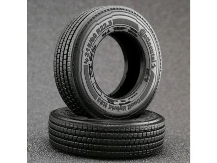 Pneu 315/80 R22,5 přední Conti / Michelin X TATRA PHOENIX 1:43 - Maestro Wheels  Pneumatika 315/80 R22,5 přední Conti Hybrid/Michelin X Line - příslušenství pro MAZ, Ikarus, KRAZ, KAMAZ, LAZ, LIAZ, DAF, MAN, MB, Scania, Volvo, Rena