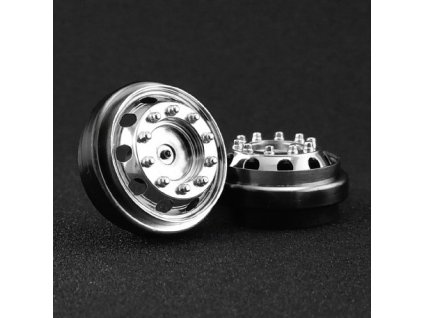 Disk 8,25 R22,5 přední chrome 1:43 - Maestro Wheels  Disk 8,25 R22,5 přední chrome - příslušenství