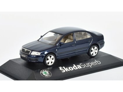 Škoda Superb I Sedan 1:43 - KADEN  Škoda Superb 1 Sedan - kovový model auta