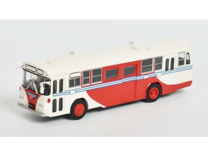 Nissan U20L 1:72 - Kultovní autobusy minulé éry časopis s modelem #68  NISSAN U-20 L - kovový model