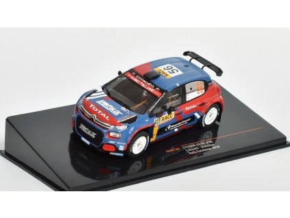 Citroen C3 R5 No.56 Rallye WM 1:43 - IXO Models  Citroen C3 R5 N.56 - kovový model