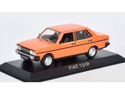 Fiat 131p 1:43 - Legendární automobily minulé éry časopis s modelem #119  Fiat 131 P - kovový model auta
