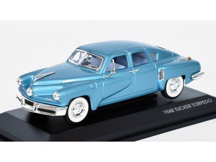 Tucker Torpedo 1948 1:43 Lucky Die Cast  Tucker Torpedo - kovový model auta